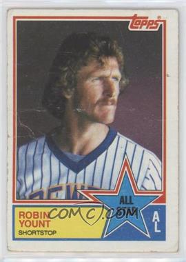 1983 Topps - [Base] #389 - All Star - Robin Yount [Good to VG‑EX]