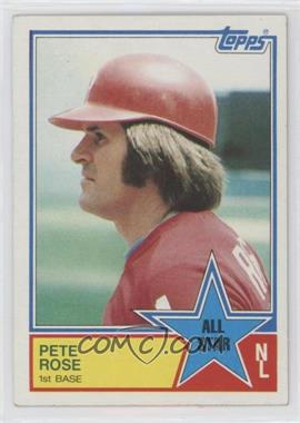 1983 Topps - [Base] #397 - All Star - Pete Rose