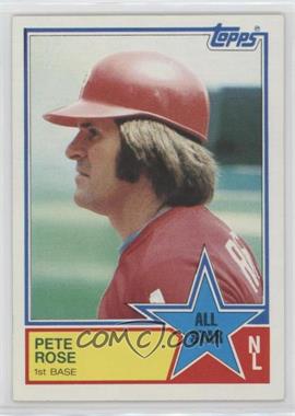 1983 Topps - [Base] #397 - All Star - Pete Rose