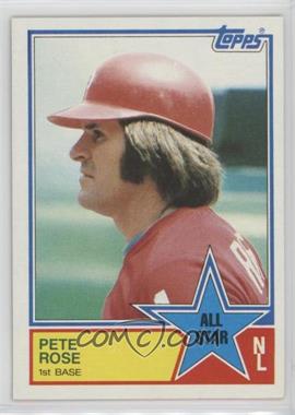 1983 Topps - [Base] #397 - All Star - Pete Rose