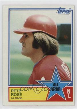 1983 Topps - [Base] #397 - All Star - Pete Rose