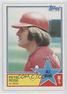 1983 Topps - [Base] #397 - All Star - Pete Rose