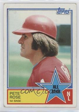 1983 Topps - [Base] #397 - All Star - Pete Rose [Good to VG‑EX]