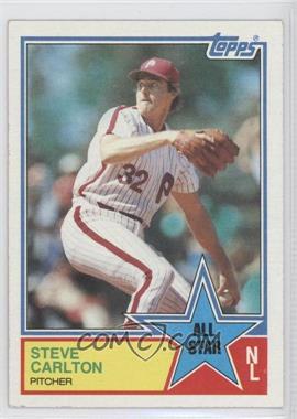 1983 Topps - [Base] #406 - All Star - Steve Carlton