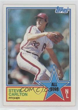 1983 Topps - [Base] #406 - All Star - Steve Carlton
