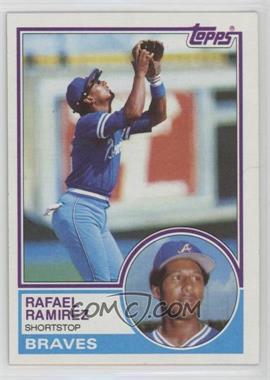 1983 Topps - [Base] #439 - Rafael Ramirez