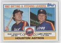 Team Checklist - Ray Knight, Joe Niekro