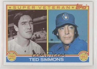 1983 Topps - [Base] #451 - Super Veteran - Ted Simmons