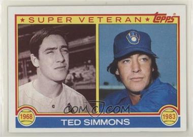 1983 Topps - [Base] #451 - Super Veteran - Ted Simmons
