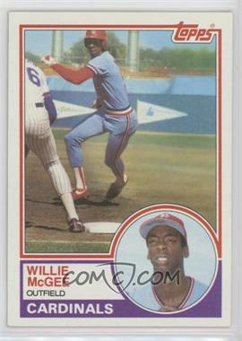 1983 Topps - [Base] #49 - Willie McGee