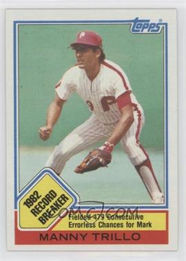 1983 Topps - [Base] #5 - Record Breaker - Manny Trillo