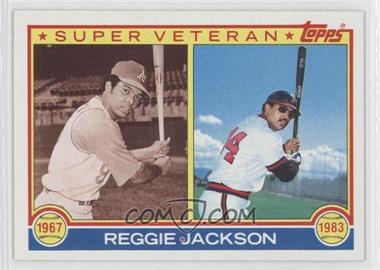 1983 Topps - [Base] #501 - Super Veteran - Reggie Jackson