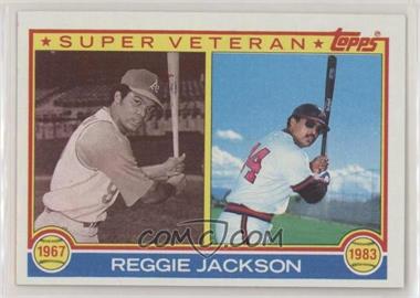 1983 Topps - [Base] #501 - Super Veteran - Reggie Jackson