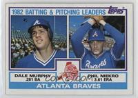 Team Checklist - Dale Murphy, Phil Niekro