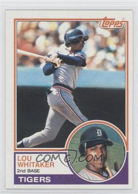 1983 Topps - [Base] #509 - Lou Whitaker