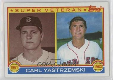 1983 Topps - [Base] #551 - Super Veteran - Carl Yastrzemski [EX to NM]