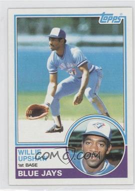 1983 Topps - [Base] #556 - Willie Upshaw