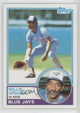 1983 Topps - [Base] #556 - Willie Upshaw