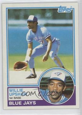 1983 Topps - [Base] #556 - Willie Upshaw
