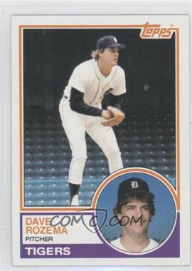 1983 Topps - [Base] #562 - Dave Rozema