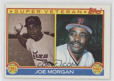1983 Topps - [Base] #604 - Super Veteran - Joe Morgan