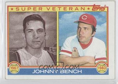 1983 Topps - [Base] #61 - Super Veteran - Johnny Bench