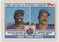 Team Checklist - Mookie Wilson, Craig Swan