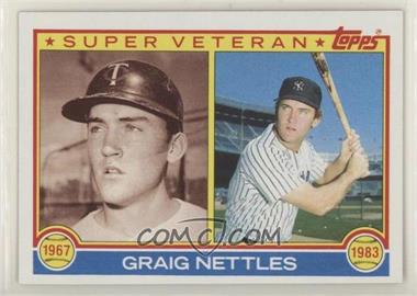 1983 Topps - [Base] #636 - Super Veteran - Graig Nettles