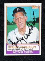 Sparky Anderson [JSA Certified COA Sticker]