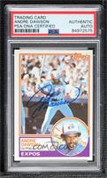 Andre Dawson [PSA Authentic PSA/DNA Cert]