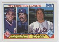 League Leaders - Reggie Jackson, Gorman Thomas, Dave Kingman