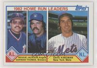 League Leaders - Reggie Jackson, Gorman Thomas, Dave Kingman