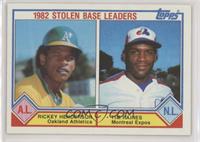 League Leaders - Tim Raines, Rickey Henderson