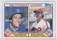 League Leaders - Floyd Bannister, Steve Carlton