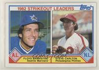 League Leaders - Floyd Bannister, Steve Carlton