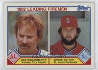 League Leaders - Dan Quisenberry, Bruce Sutter