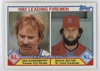 League Leaders - Dan Quisenberry, Bruce Sutter