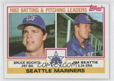 1983 Topps - [Base] #711 - Team Checklist - Bruce Bochte, Jim Beattie