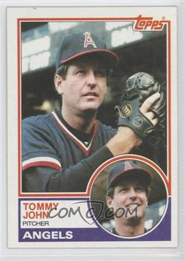 1983 Topps - [Base] #735 - Tommy John