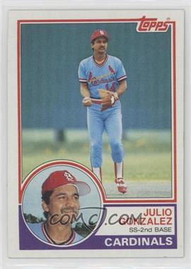 1983 Topps - [Base] #74 - Julio Gonzalez