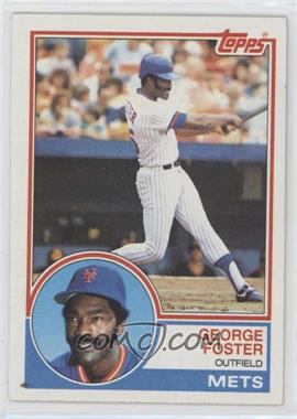1983 Topps - [Base] #80 - George Foster [EX to NM]