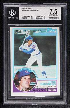 1983 Topps - [Base] #83 - Ryne Sandberg [BGS 7.5 NEAR MINT+]