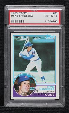 1983 Topps - [Base] #83 - Ryne Sandberg [PSA 8 NM‑MT]