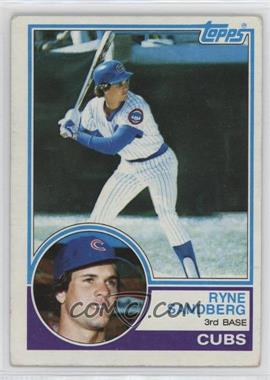 1983 Topps - [Base] #83 - Ryne Sandberg [Good to VG‑EX]