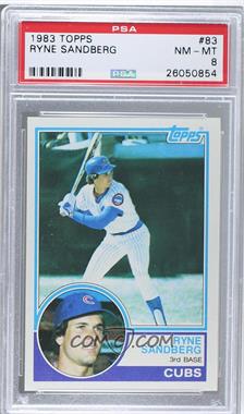 1983 Topps - [Base] #83 - Ryne Sandberg [PSA 8 NM‑MT]