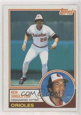 1983 Topps - [Base] #85 - Ken Singleton