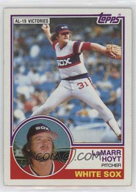 1983 Topps - Mail In 1982 League Leaders Cut Singles #_LAHO - LaMarr Hoyt