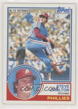 1983 Topps - Mail In 1982 League Leaders Cut Singles #_STCA - Steve Carlton