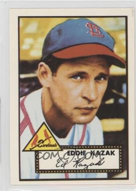 1983 Topps 1952 Reprint Series - [Base] #165 - Eddie Kazak