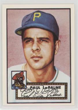 1983 Topps 1952 Reprint Series - [Base] #166 - Paul LaPalme